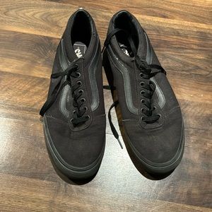 Vans - old skool skate shoes (black)